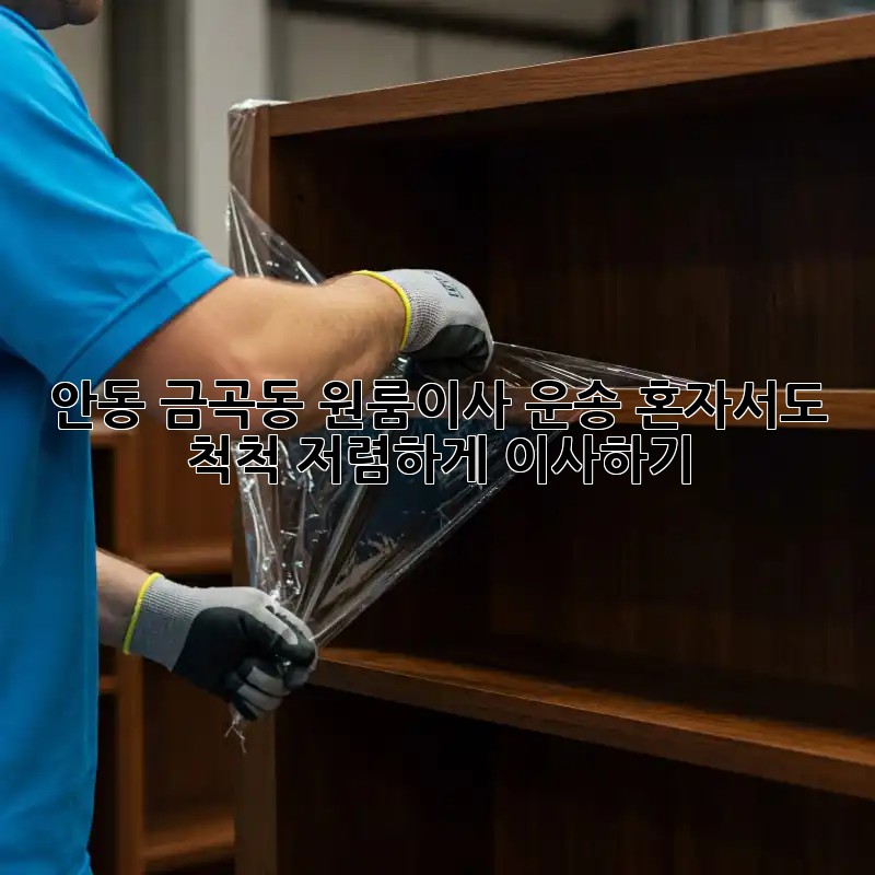 안동 금곡동 원룸이사 운송, 혼자서도 척척! 저렴하게 이사하기 💯