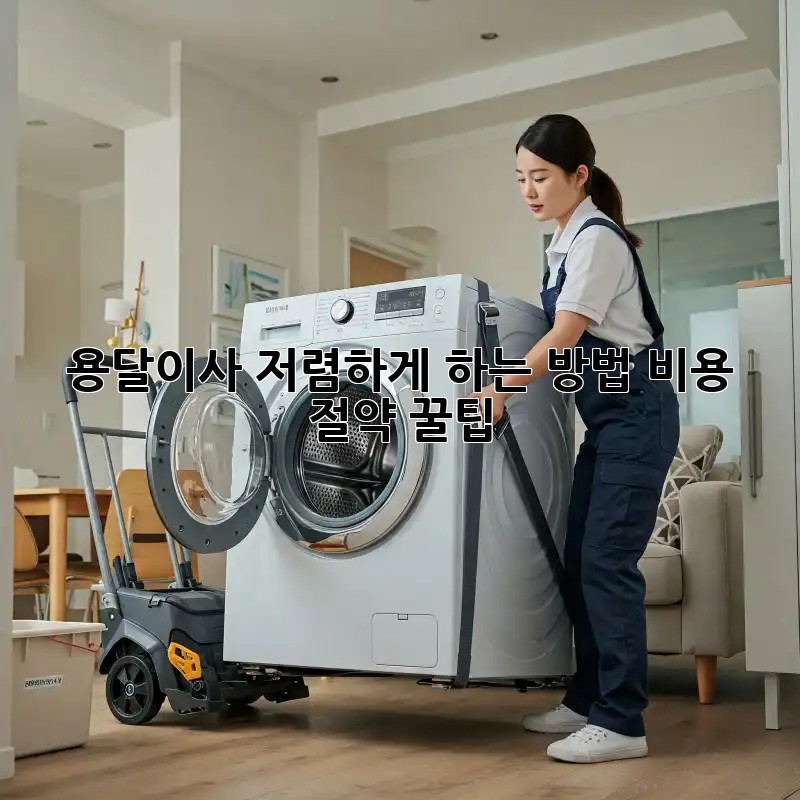 용달이사 저렴하게 하는 방법, 비용 절약 꿀팁!